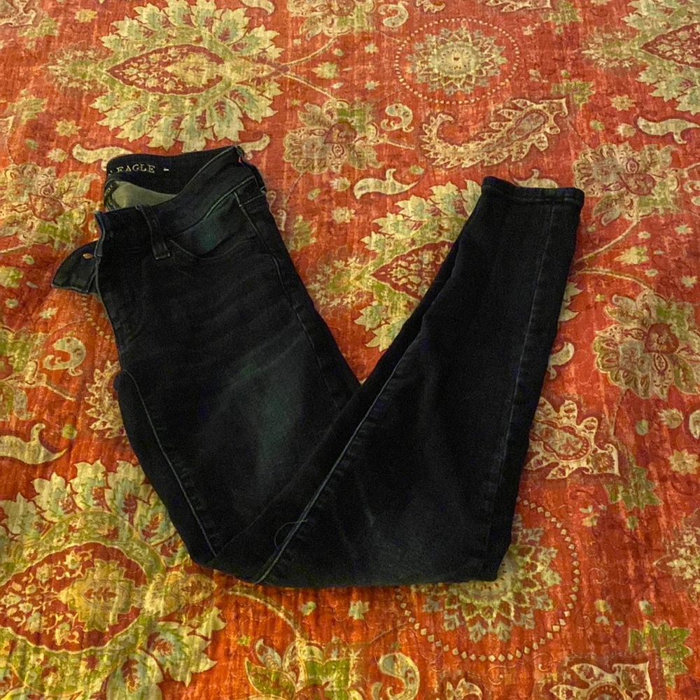 American Eagle super low jegging size 0